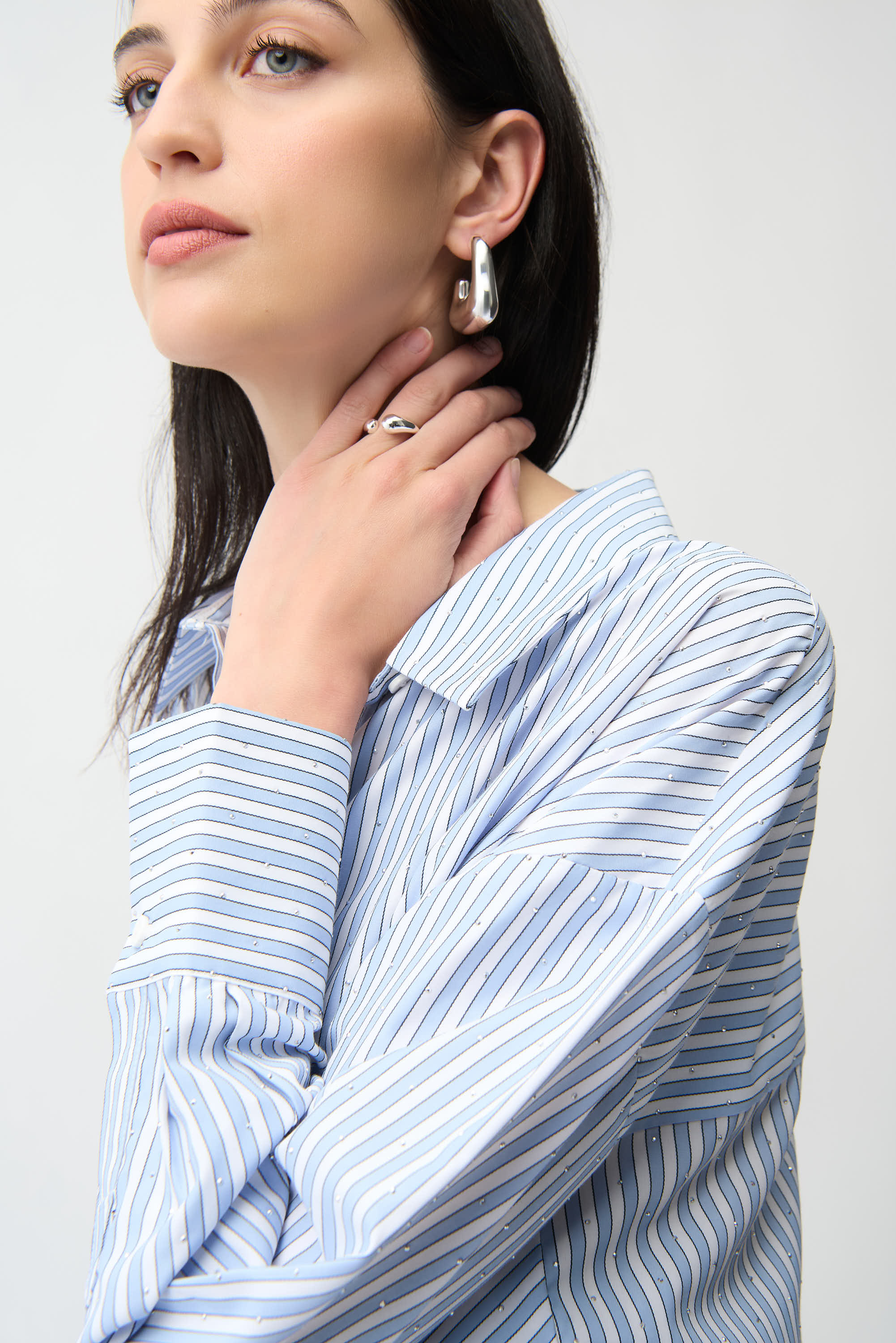 Striped Sparkly Blouse
