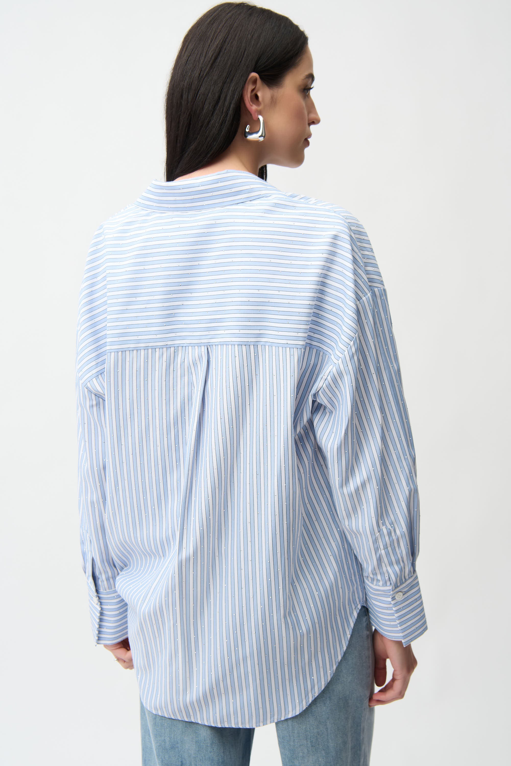 Striped Sparkly Blouse
