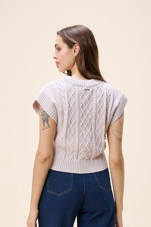 GigI Sweater - Orchid Ice