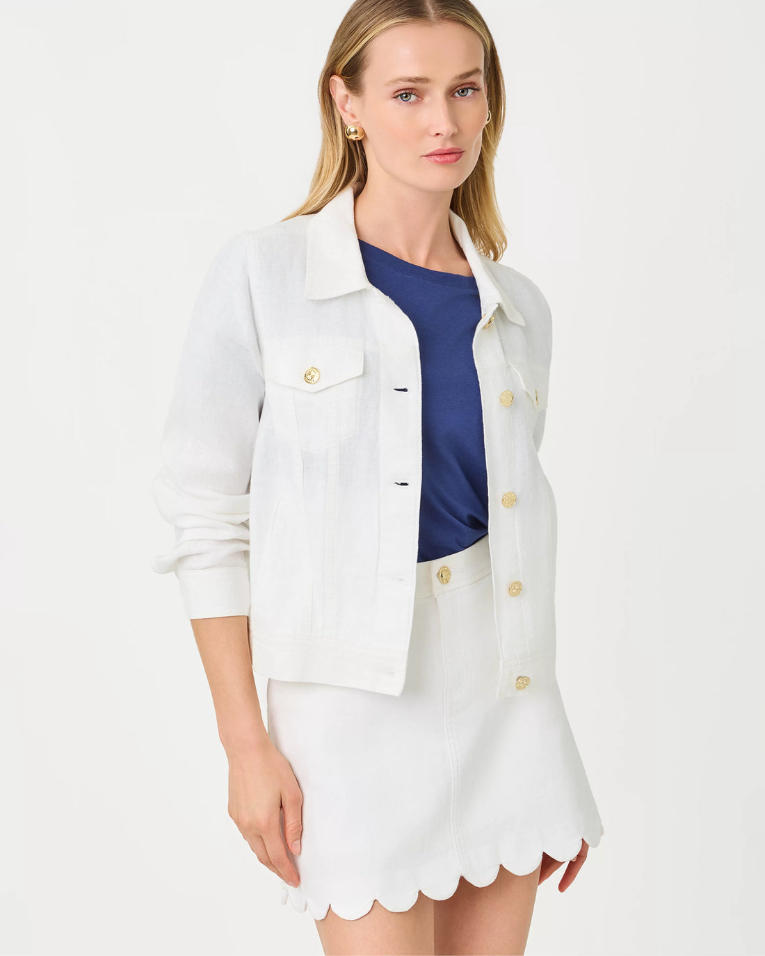 Seaspray Linen Jacket