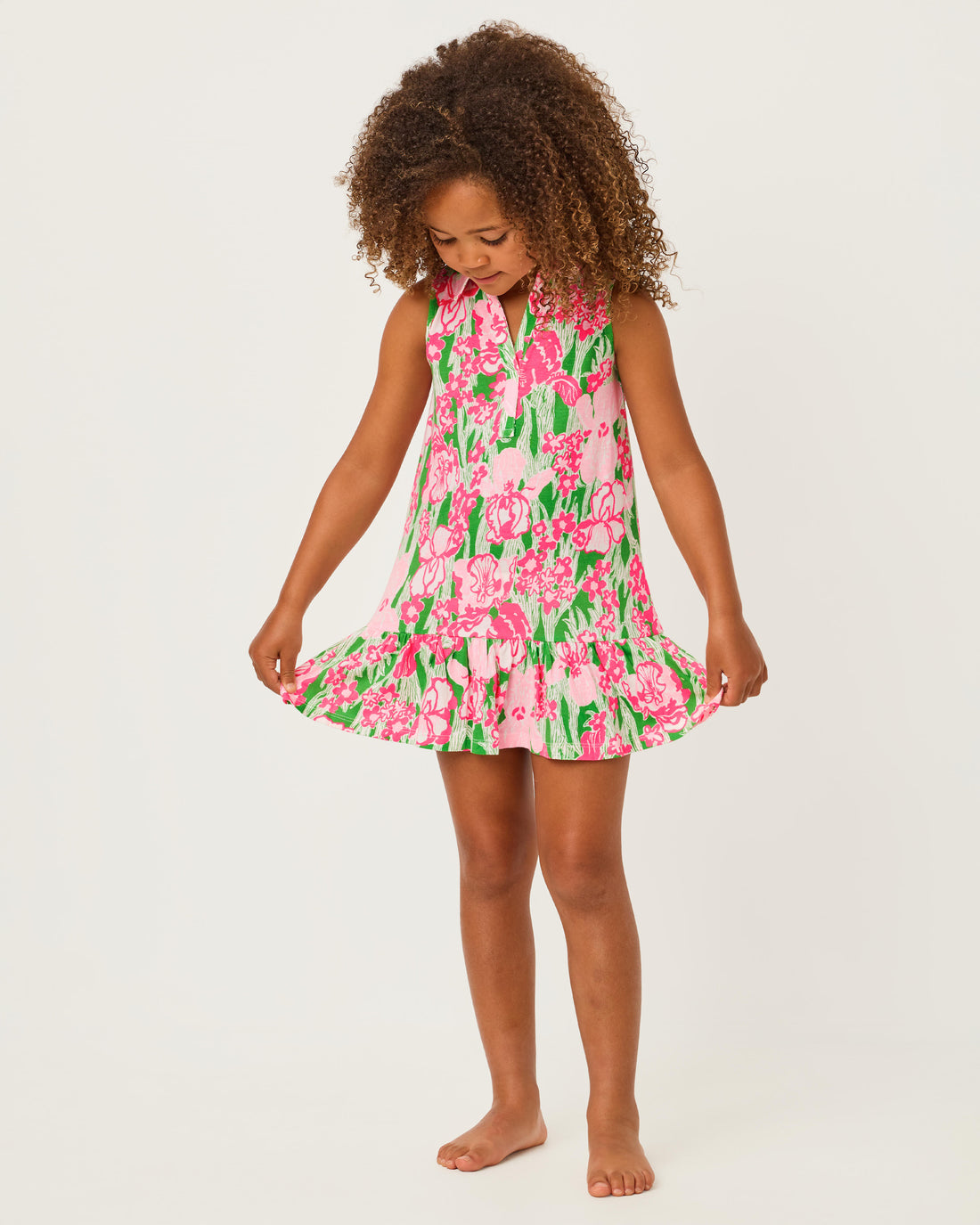 Mini Riegan Dress - Putting Green Hannah