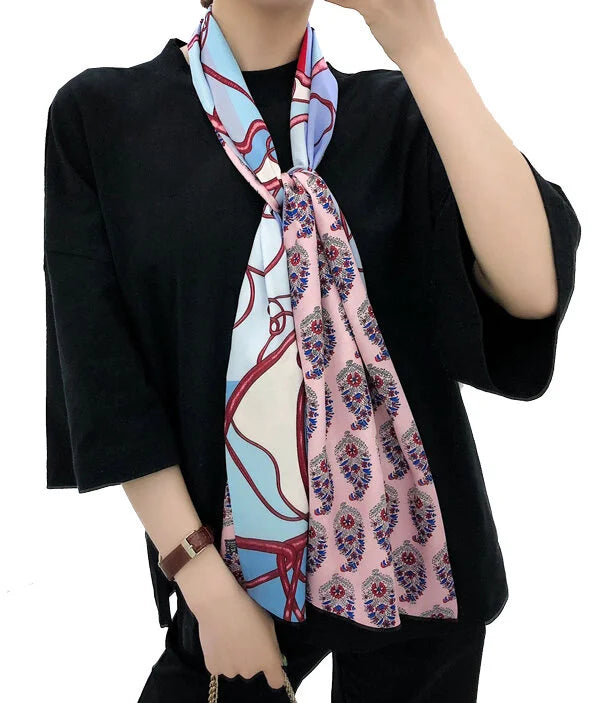 Equestrian Pink Bow Scarf