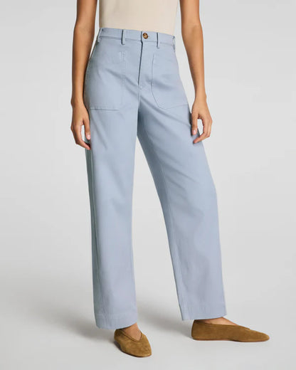 Utility Barrel Leg Pant with Patch Pockets