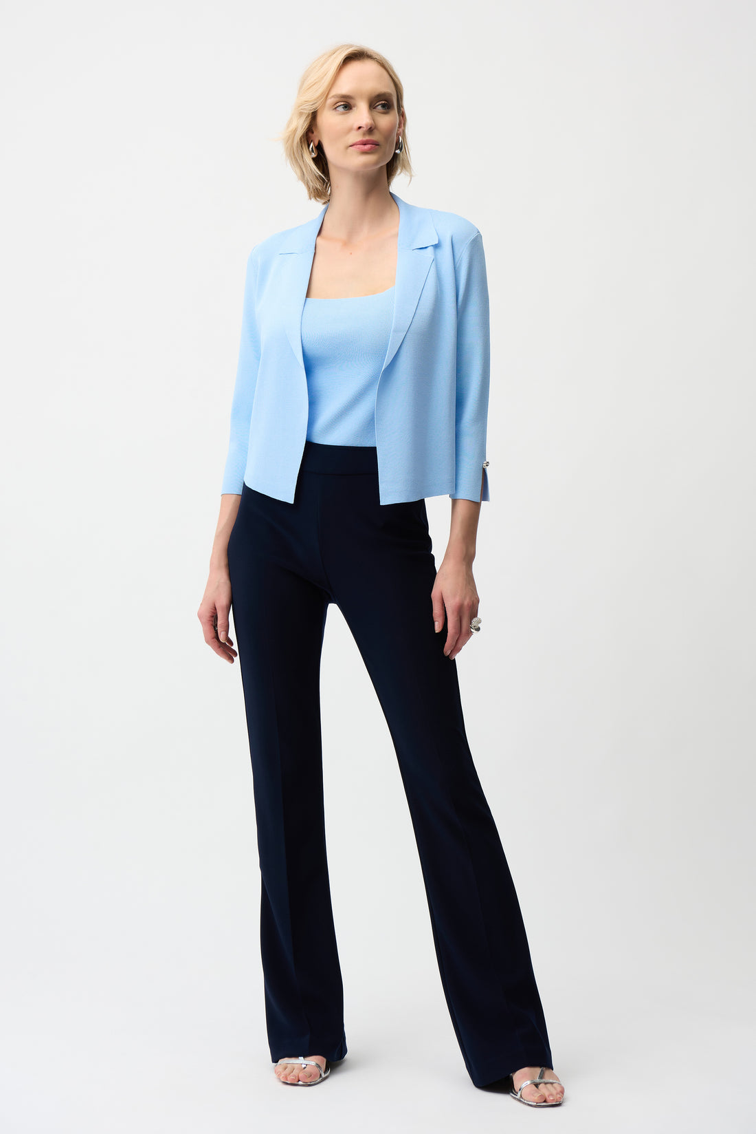 Open Front Blouse