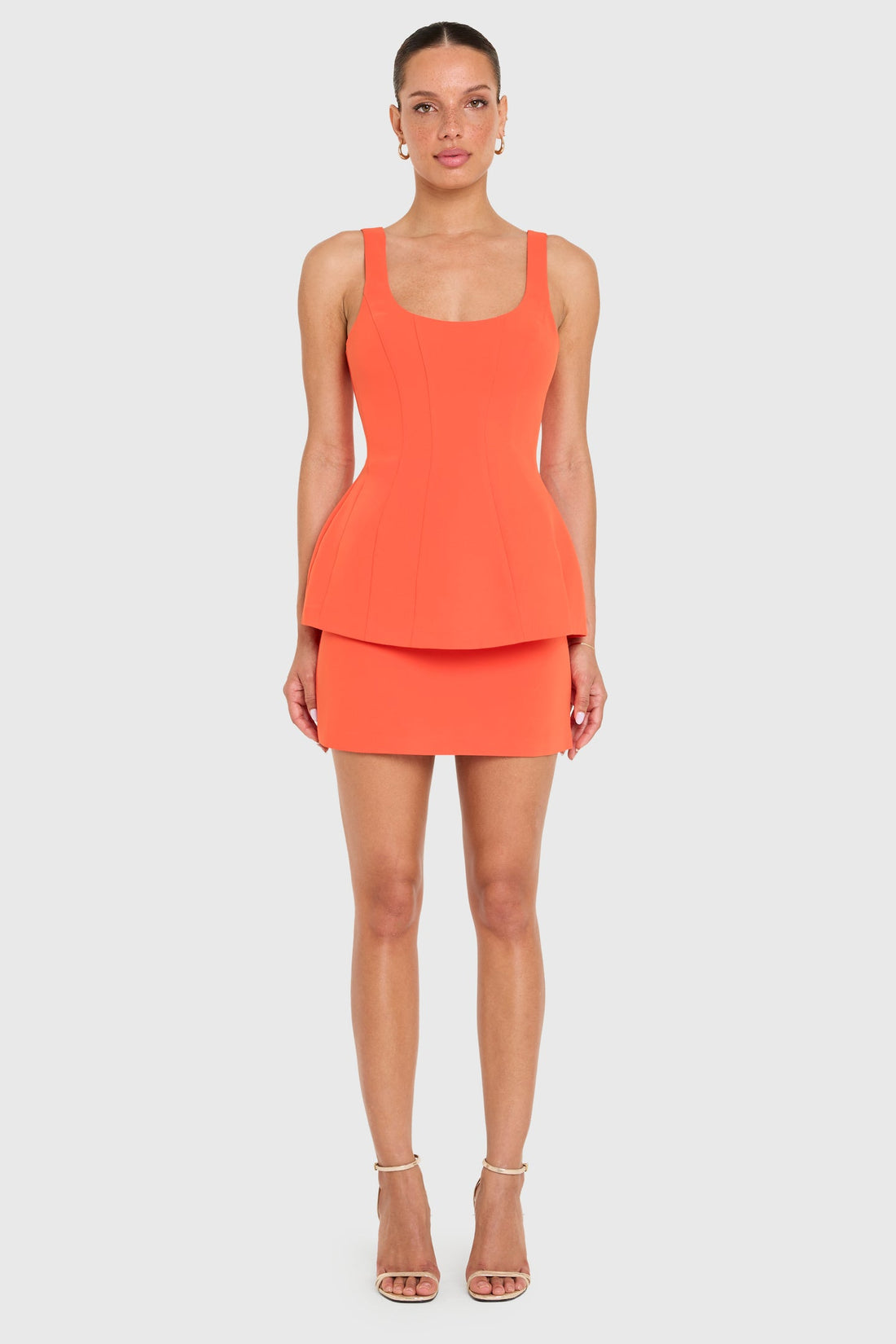 Empire Dress - Mandarin
