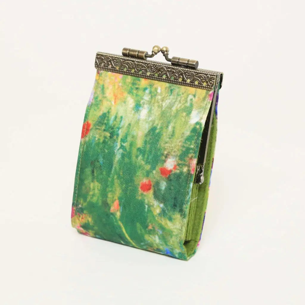 Card Holder with RFID Protection Monet’s Alice Gardens
