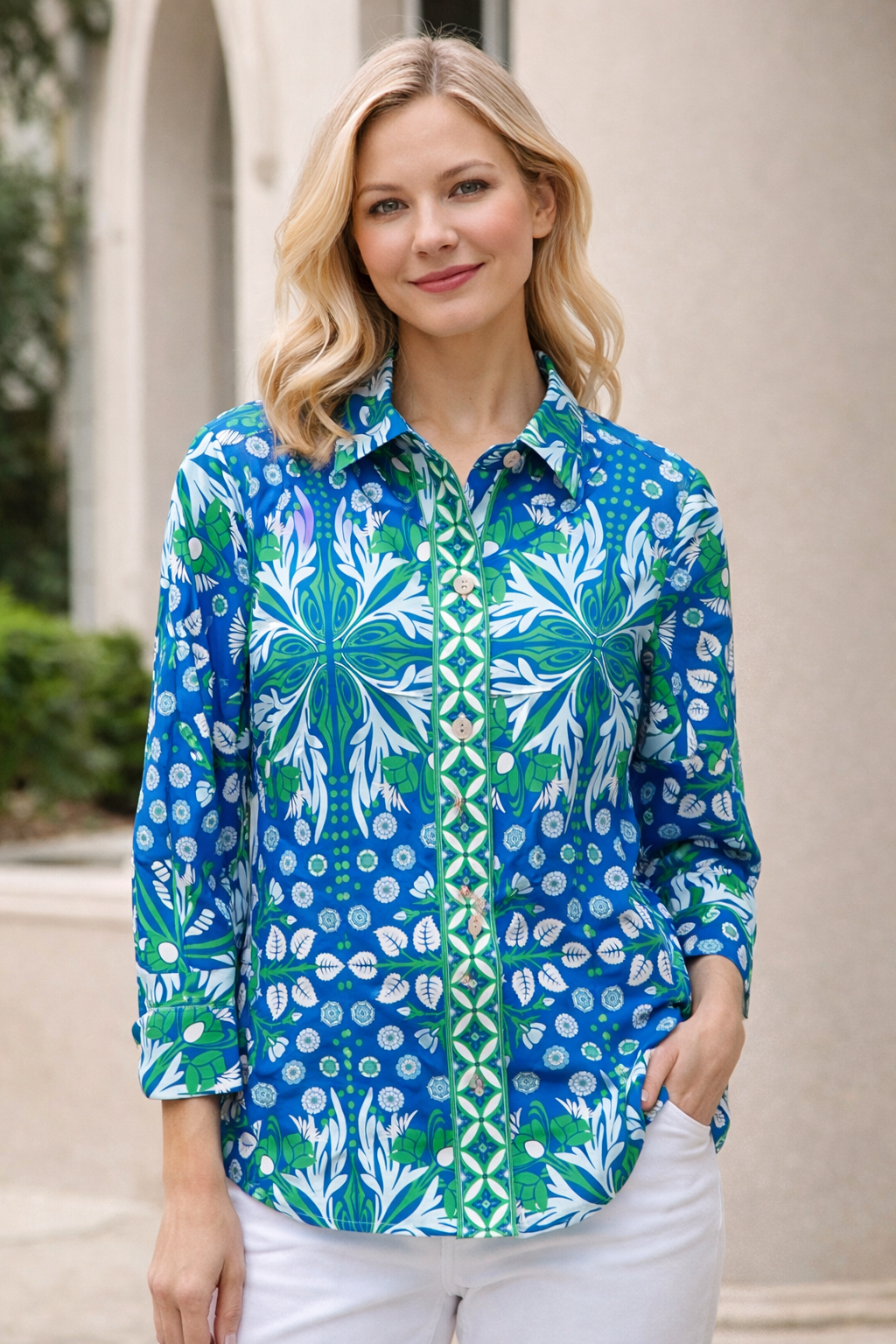 Essential Top - Etro Cobalt