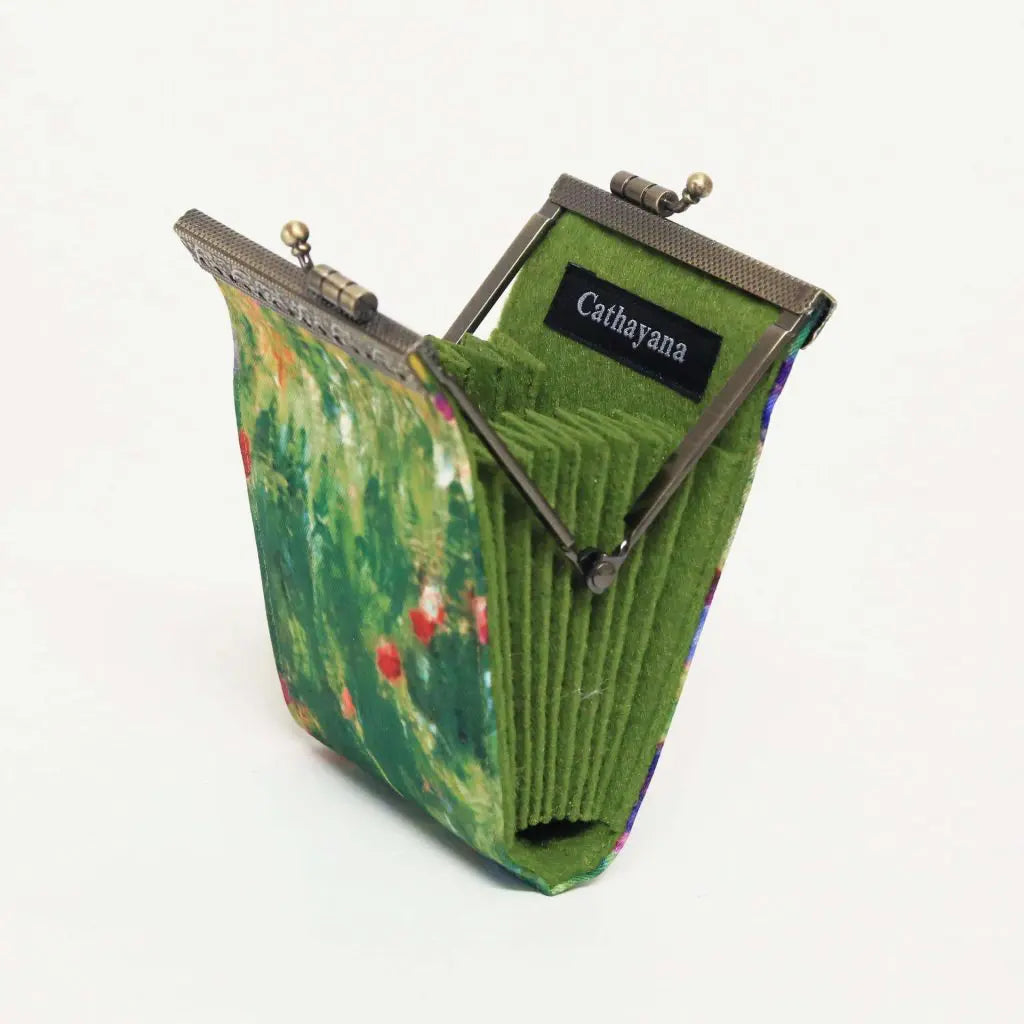 Card Holder with RFID Protection Monet’s Alice Gardens