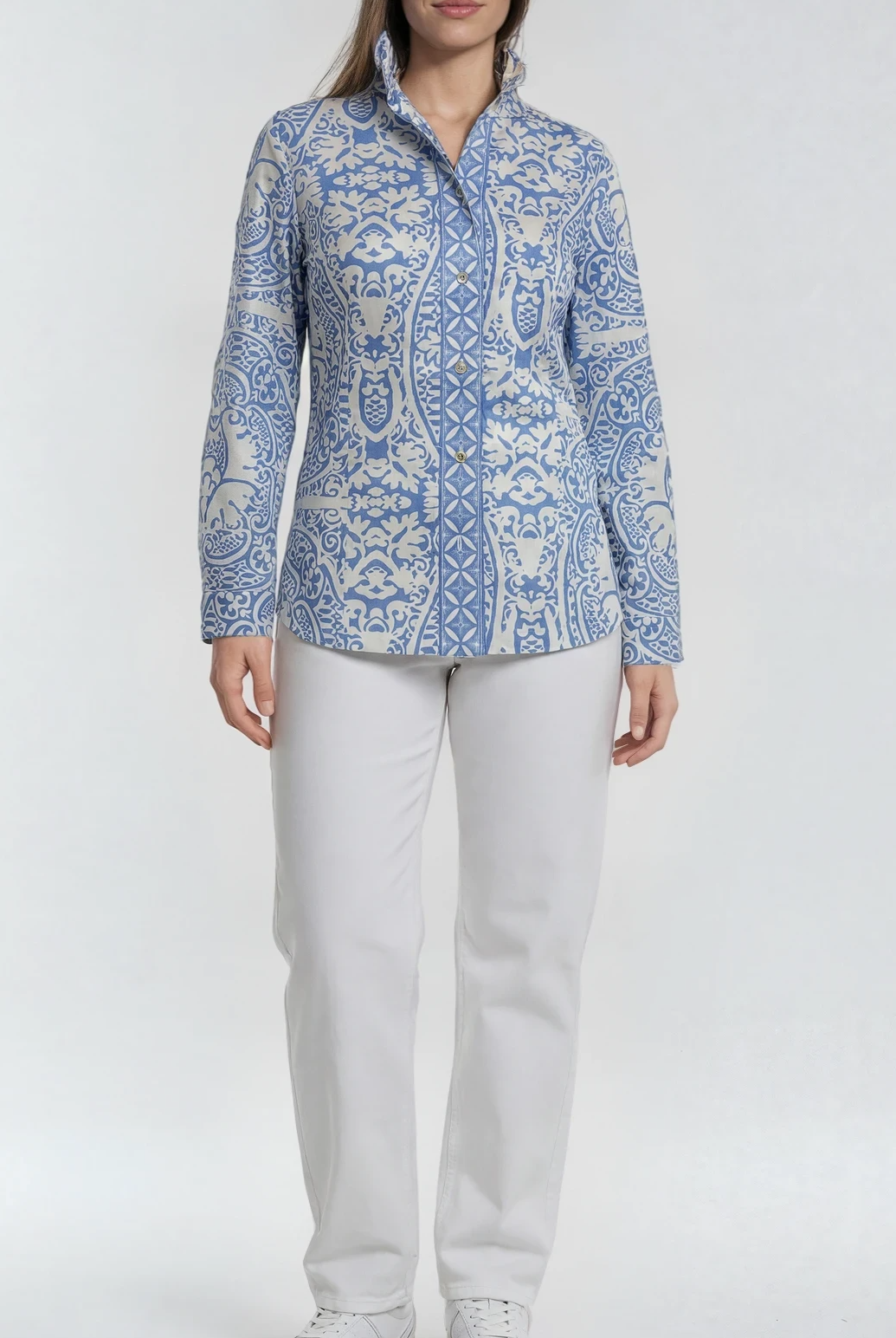 Elizabeth Blouse - Periwinkle