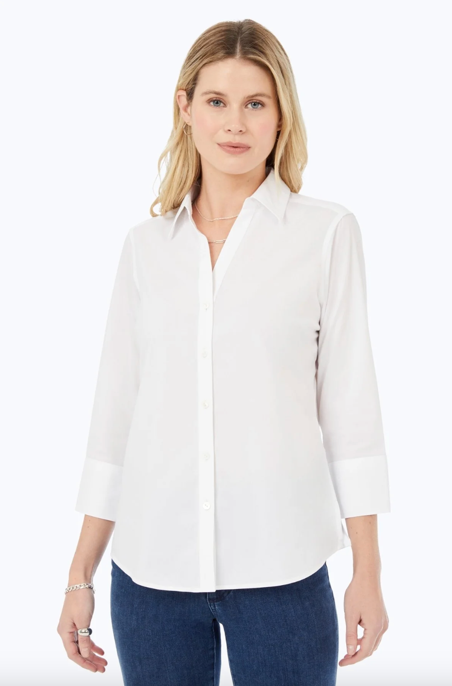 Mary Solid Top White