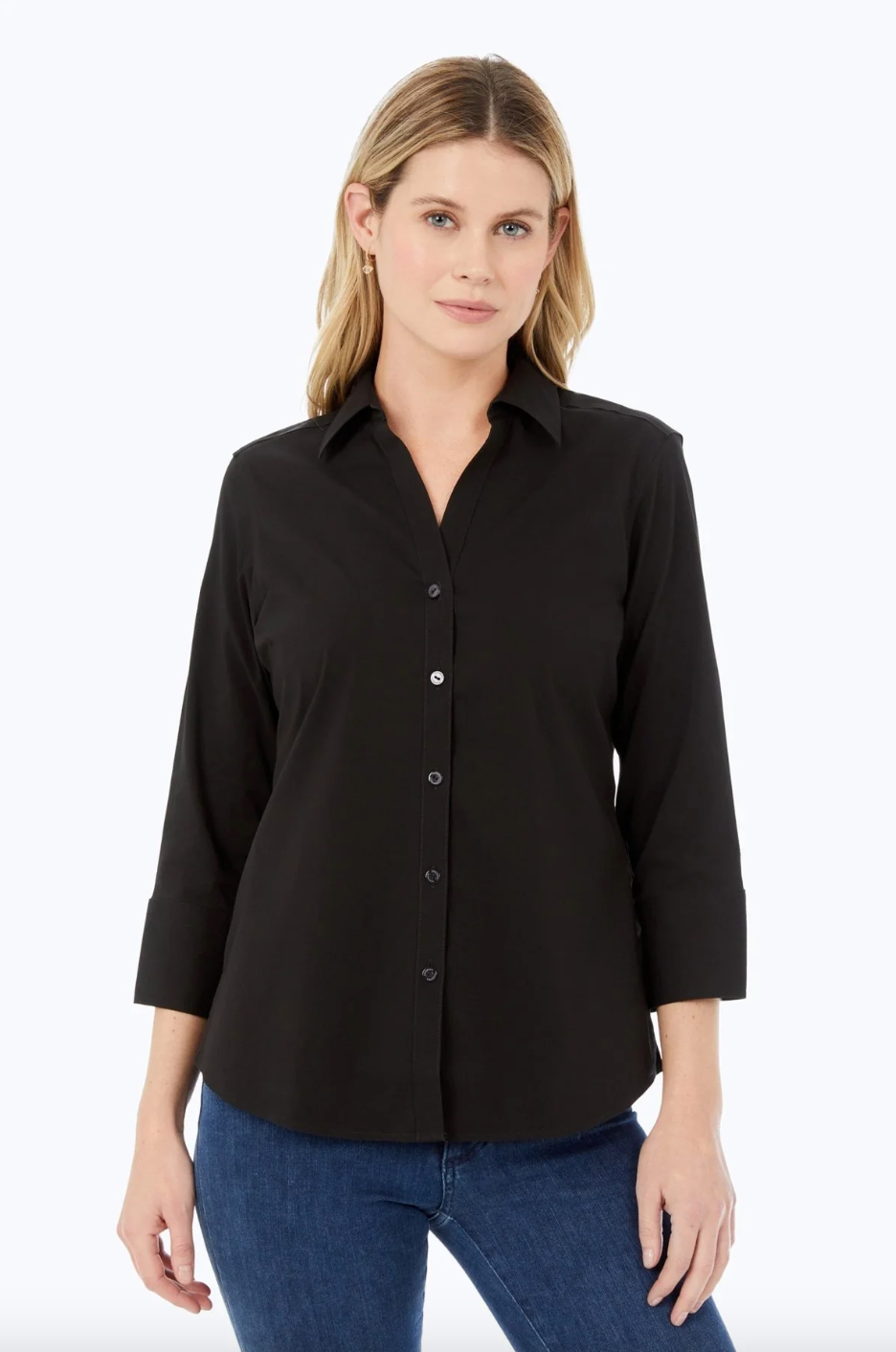 Mary Solid Top Black