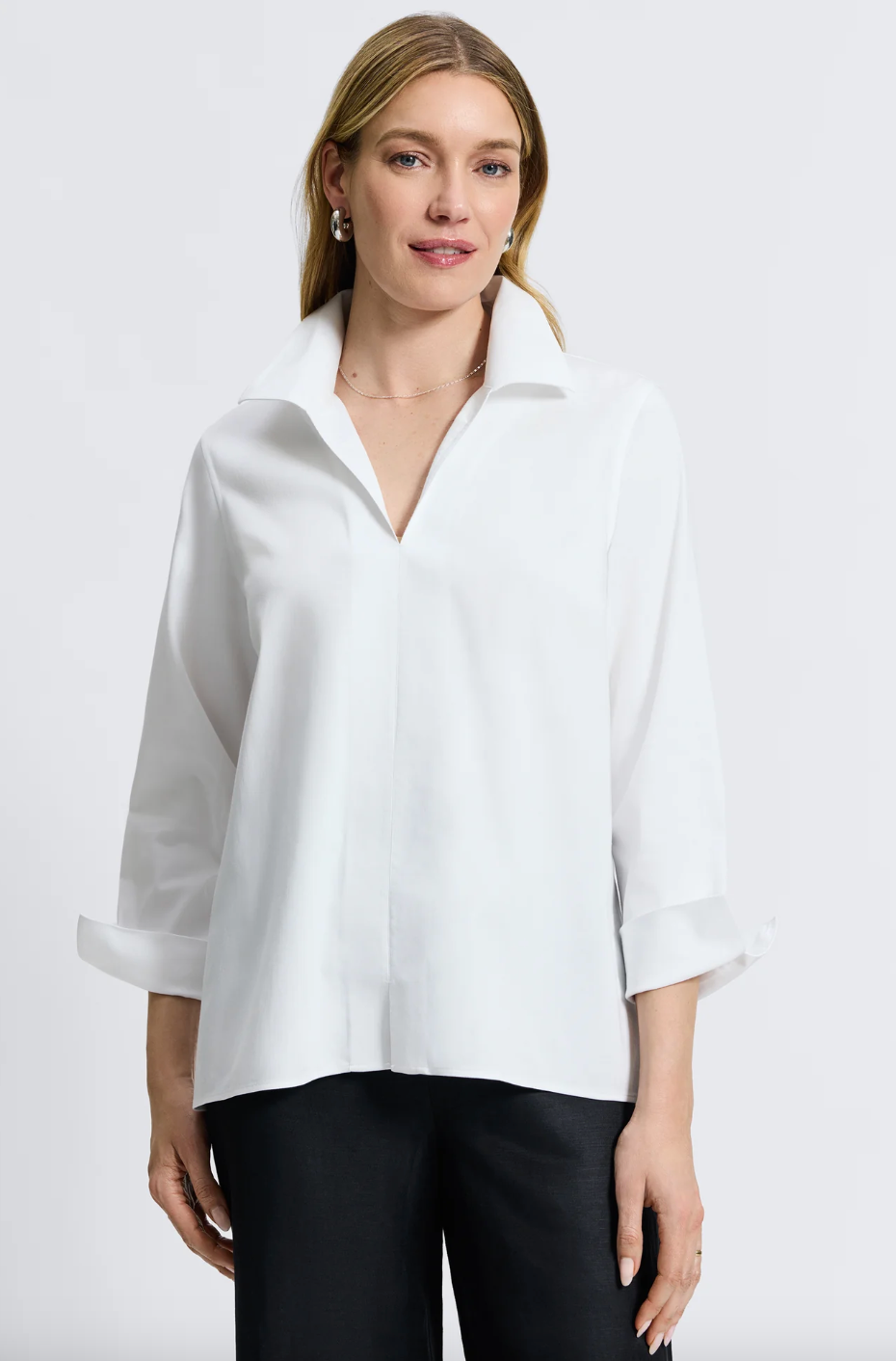 Agnes Sleeve Shirt White