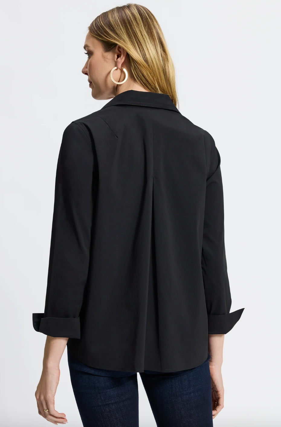 Agnes Sleeve Shirt Black