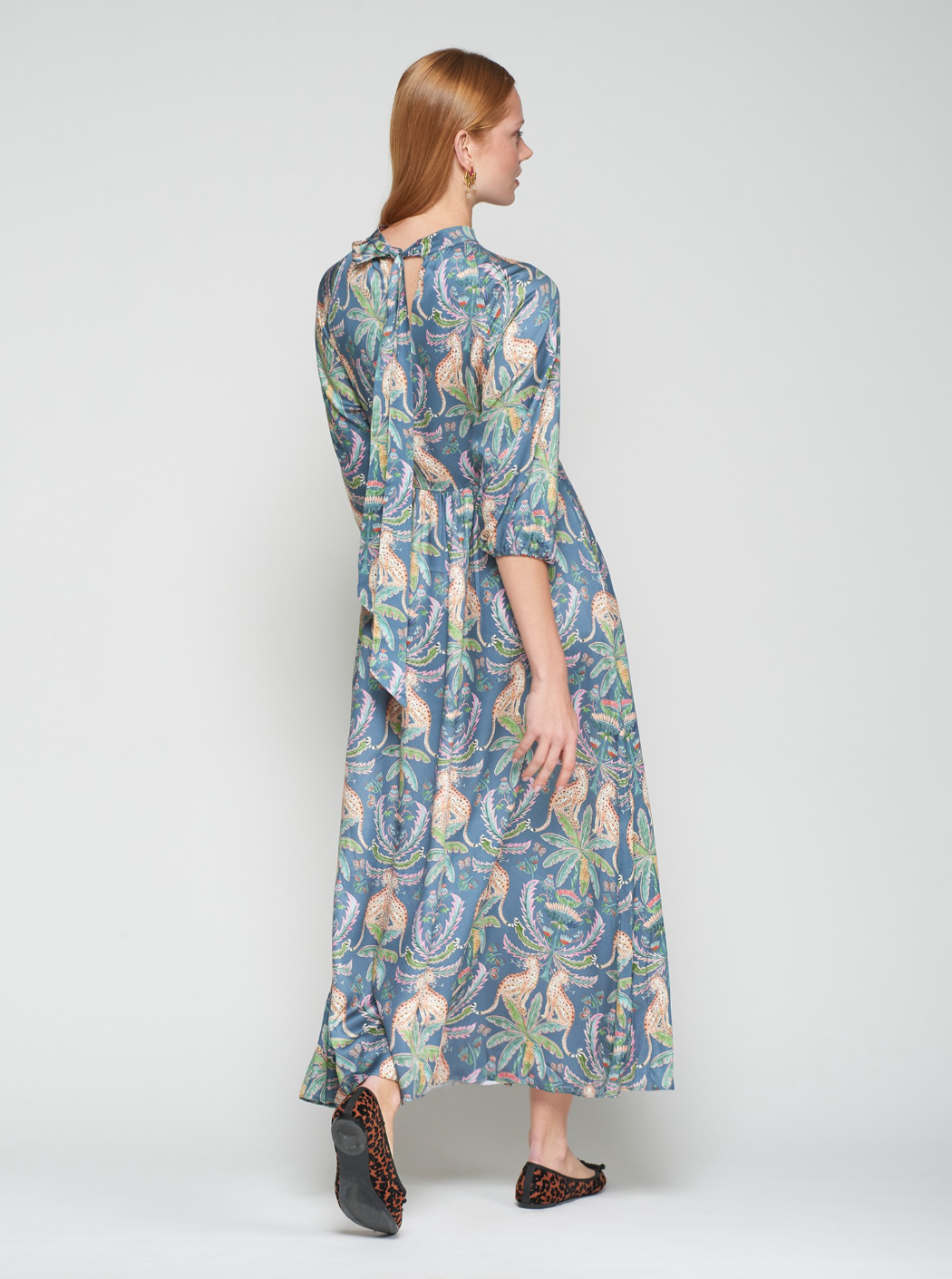 Leopards and Palm Trees Dress