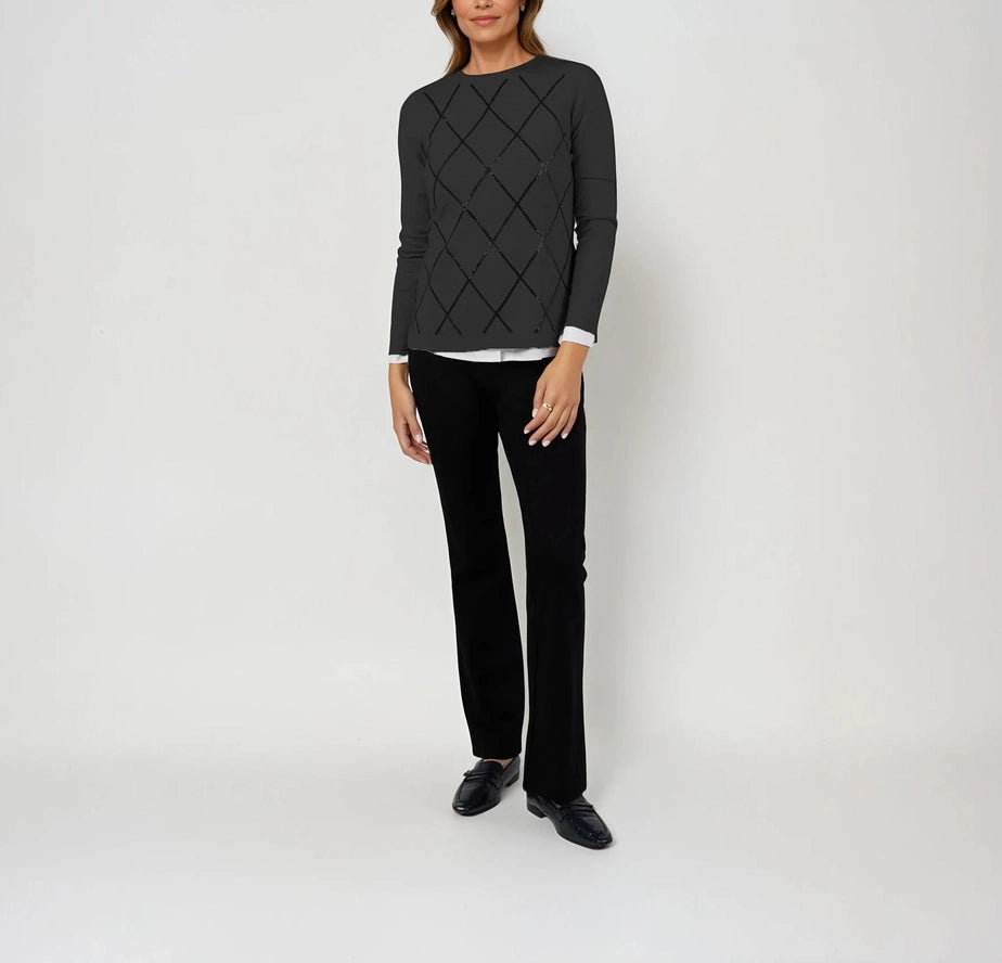 The Mayfair Argyle Sweater